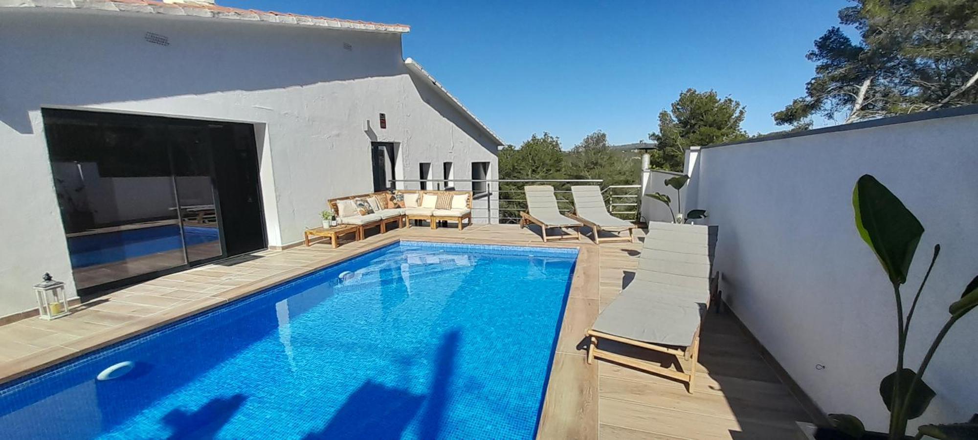 Villa Avril Piscina Privada Y Amplias Terrazas Olivella Extérieur photo