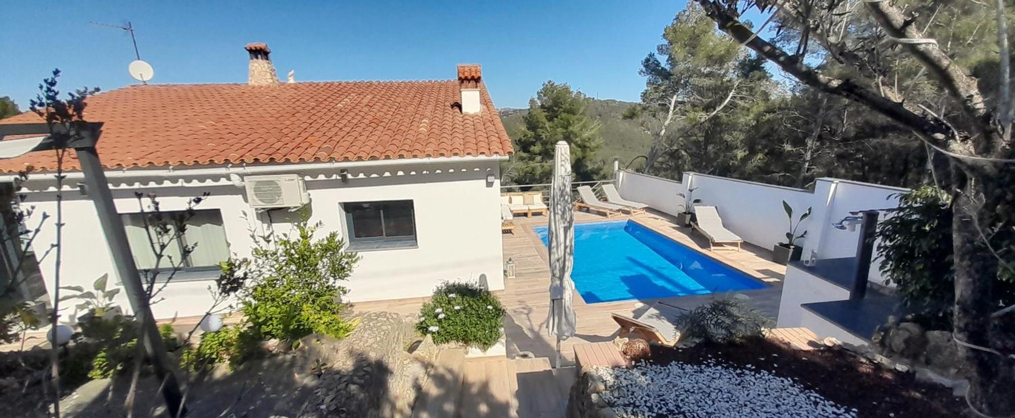 Villa Avril Piscina Privada Y Amplias Terrazas Olivella Extérieur photo