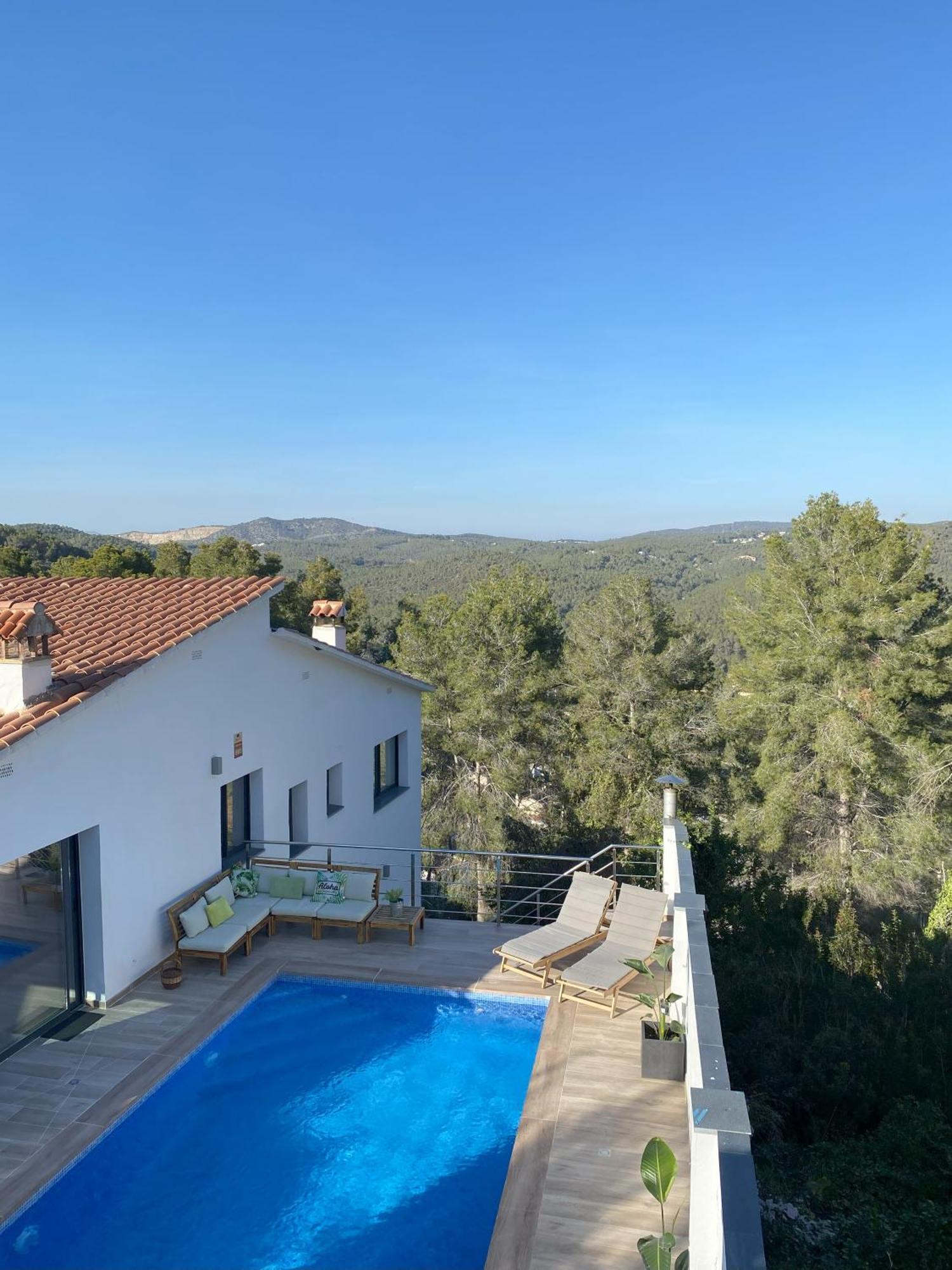 Villa Avril Piscina Privada Y Amplias Terrazas Olivella Extérieur photo