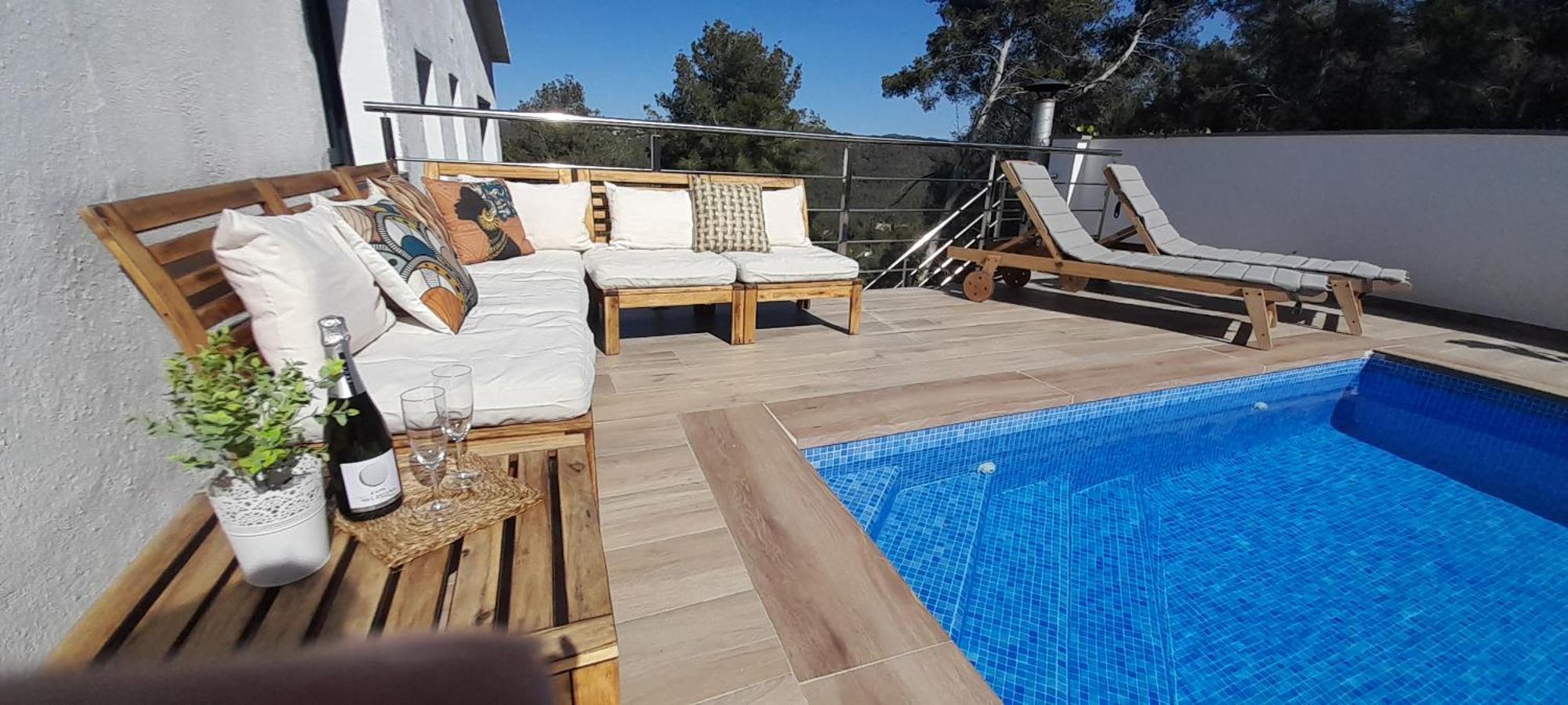 Villa Avril Piscina Privada Y Amplias Terrazas Olivella Extérieur photo