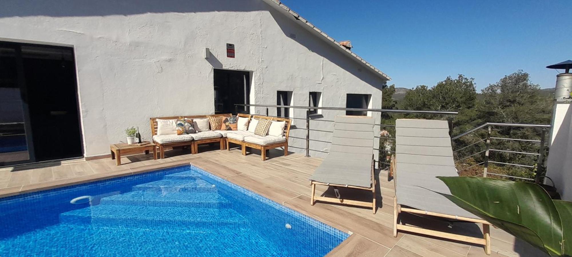 Villa Avril Piscina Privada Y Amplias Terrazas Olivella Extérieur photo